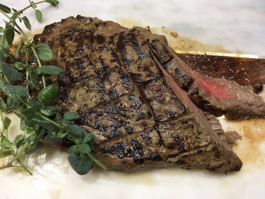 Mustard Marinated Flank Steak